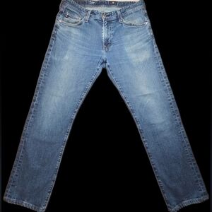 AG Adriano Goldschmied Graduate Tailored Straight Leg Jeans 31x34 Blue